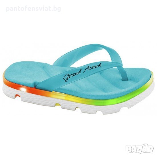 Детски джапанки GRAND ATTACK синьо 24/29, снимка 1