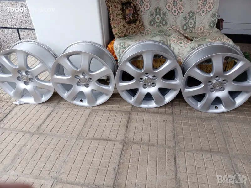 Джанти за тойта 7J17 ET45междуболтово разстояние 5 по 100, снимка 1