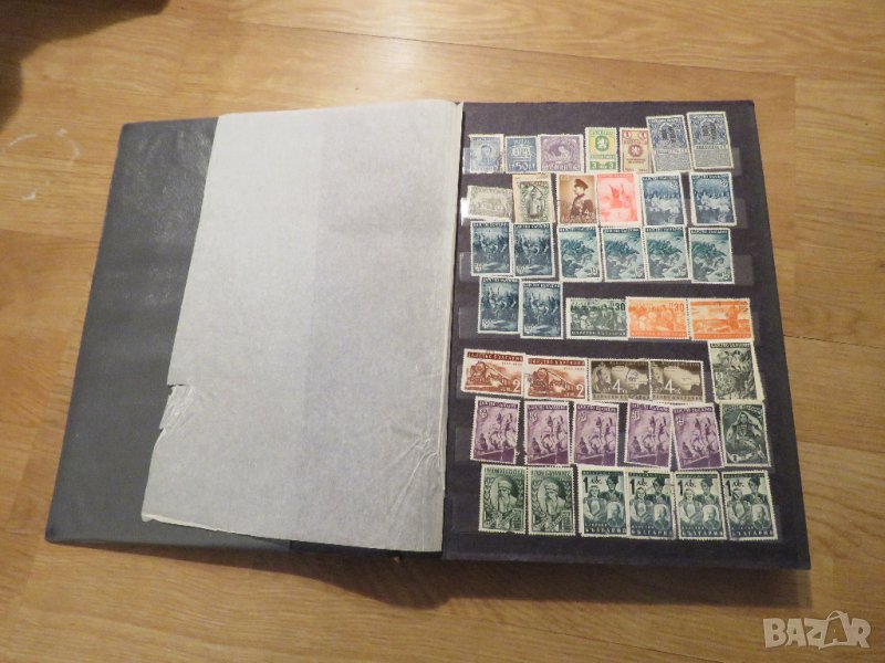 Колекция от над 2000 стари български пощенски марки от периода 1931 - 1980 г с подарък класьор, снимка 1