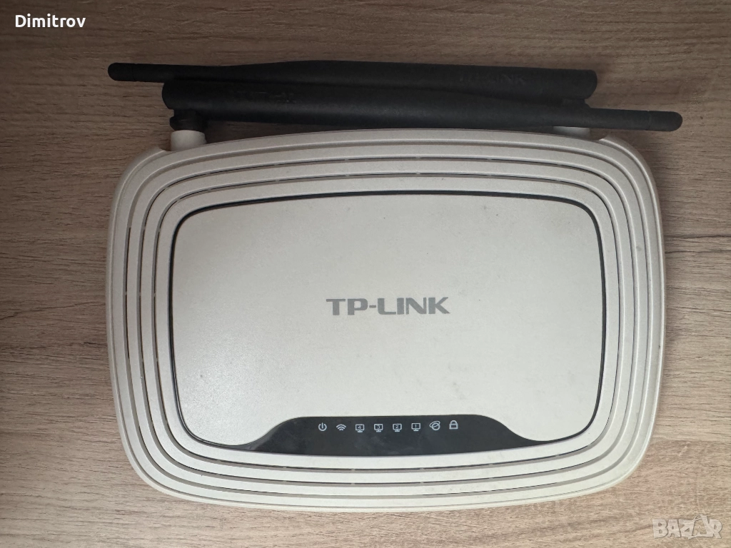 TP-Link TL-WR841N - 300 Mbps router / TP Link 300Mbit рутер, снимка 1