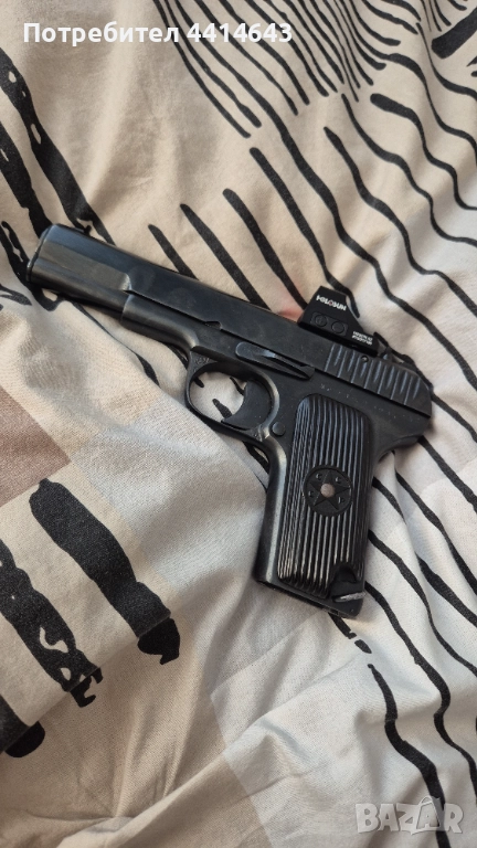 Боен пистолет ТТ с бързомер, снимка 1