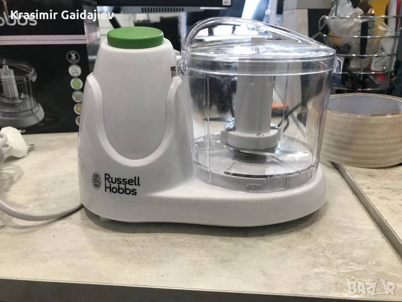 Мини чопър Russell Hobbs Explore 22220-56, 130W, Купа 500 мл, Бял, снимка 1
