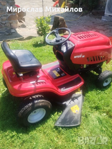 Самоходна тракторна косачка MTD 96, снимка 8 - Градинска техника - 50548456