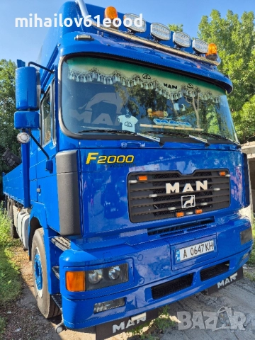 ман с кран, снимка 7 - Камиони - 48430458