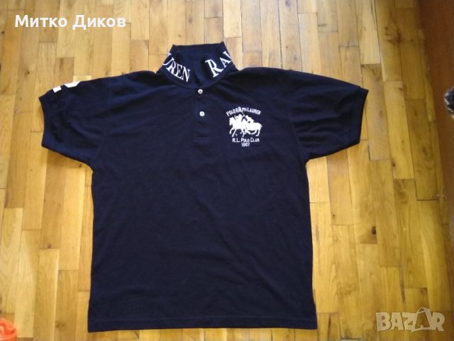 Polo Ralph Lauren №2 спортна маркова тениска 100% памук размер М, снимка 1 - Тениски - 39859298