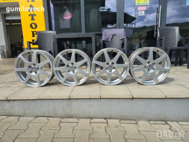 4бр.джанти Фолксваген 16 цола 5×100 , снимка 2 - Гуми и джанти - 56256408