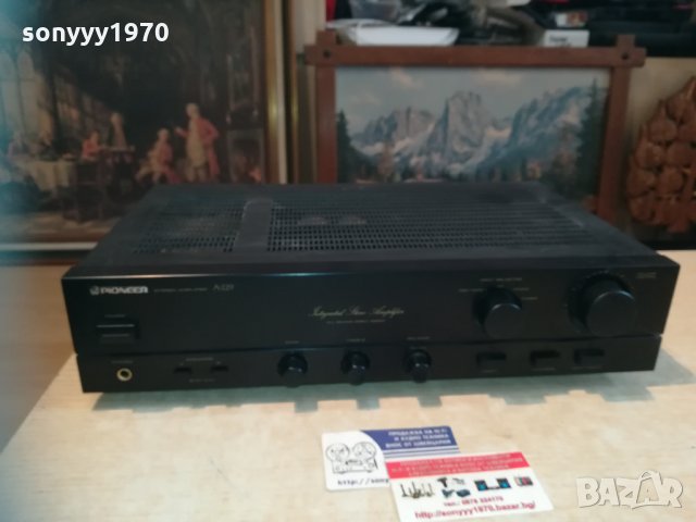 поръчан-pioneer a-229 stereo amplifier-sweden 0511201228, снимка 5 - Ресийвъри, усилватели, смесителни пултове - 30682758