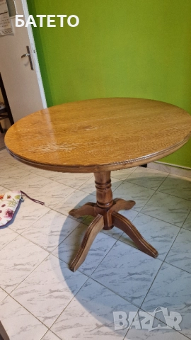 Само за София -Трапезна маса разтегателна с 4 стола