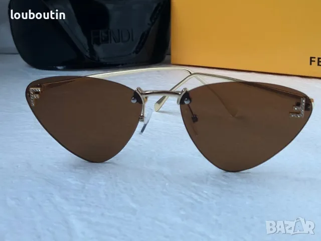 Fendi Дамски слънчеви очила тъиъгълни 3 цвята , снимка 10 - Слънчеви и диоптрични очила - 47669507