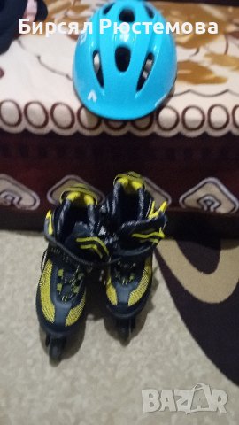  Ролери   децки  със каска, снимка 2 - Ролери, кънки - 44209773