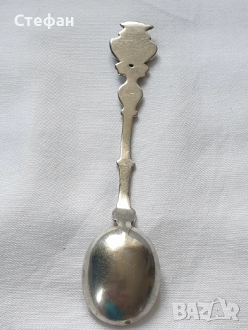 Сребърна лъжичка, снимка 4 - Антикварни и старинни предмети - 51501909