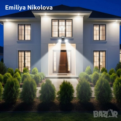 24W LED лампа с датчик за движение – 2000 lm и IP защита за всякакви условия