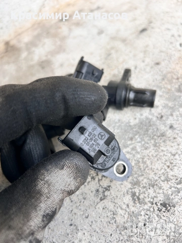 0232103050. Датчик, положение на разпределителния вал за Мерцедес E-класа W211. A0041539628, снимка 3 - Части - 52239438