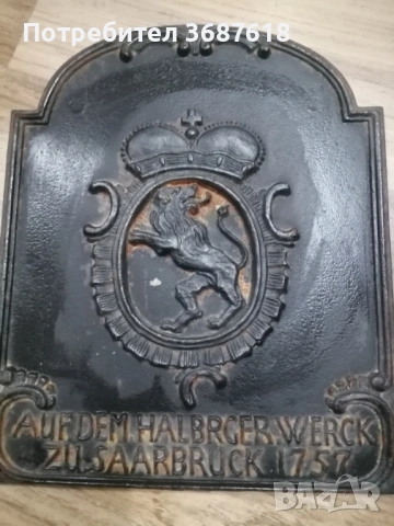 Чугунена плоча, снимка 2 - Други - 53275879
