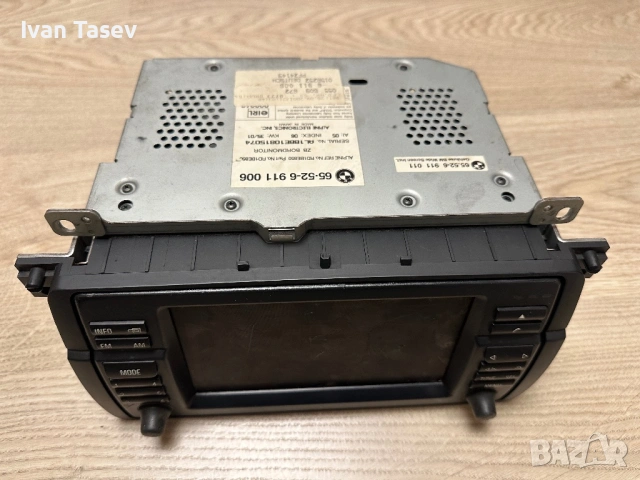 Дисплей оригинална навигация BMWE46 за части, снимка 2 - Части - 53356193