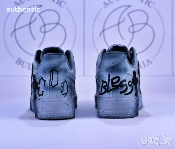 Air Force 1 Chrome Hearts Мъжки/Дамски Маратонки, снимка 5 - Маратонки - 47413884