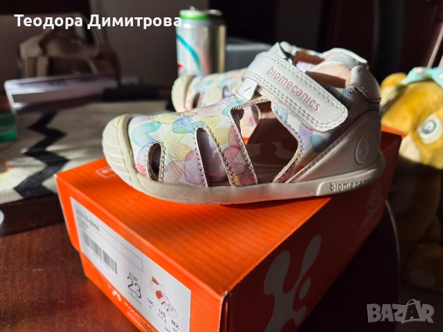 Детски сандали BIOMECANICS, размер 23, снимка 2 - Детски сандали и чехли - 54327200