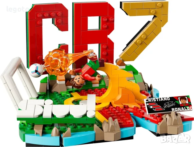 НОВО ЛЕГО 43012 Editions-Кристиано Роналдо  LEGO 43012 Cristiano Ronaldo-Football Highlights, снимка 2 - Конструктори - 56234742