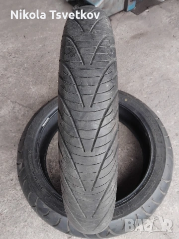 110/70-17 Michelin, снимка 2 - Гуми и джанти - 44479207