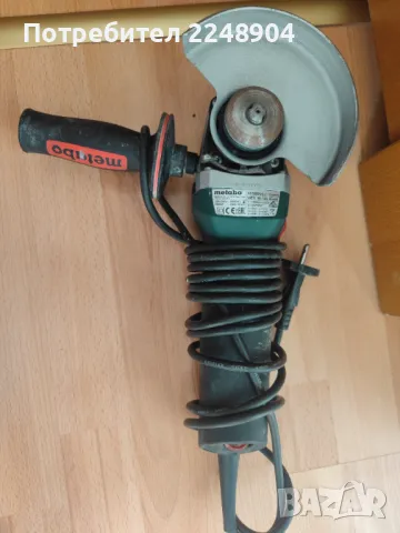 Metabo wev 10-125 quick ъглошлайф