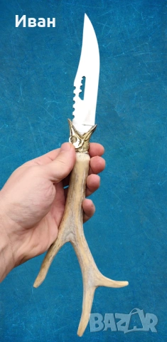 Нож щука риба лов ножка риболов , снимка 8 - Ножове - 53935666