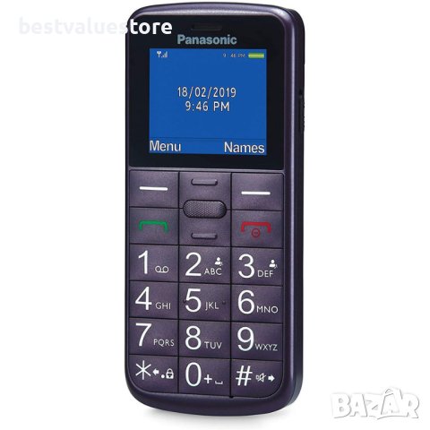 Мобилен Телефон Gsm Panasonic Kx-tu110 Blue 1.77 ", Задна Камера 0.8 Mpx, снимка 2 - Други - 42860963