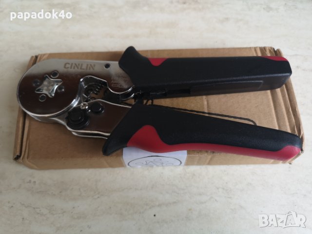 Клещи за кримпване на кабелни накрайници - Кримпващи клещи, снимка 5 - Клещи - 35323638