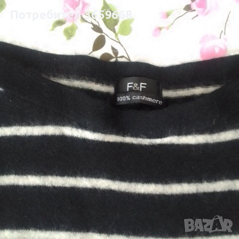 Блуза от кашмир,размер 14, 3/4ръкав, снимка 2 - Блузи с дълъг ръкав и пуловери - 40678862