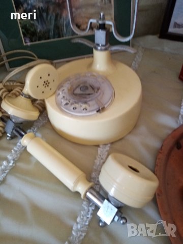 ретро работещ, телефон, снимка 2 - Антикварни и старинни предмети - 43278811