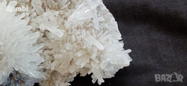 №29,Кварцова друза, Кристали Родопи,BGminerals,, снимка 5 - Декорация за дома - 40377552