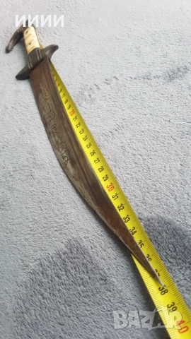 Османски ханджар кама нож , снимка 7 - Антикварни и старинни предмети - 52570833