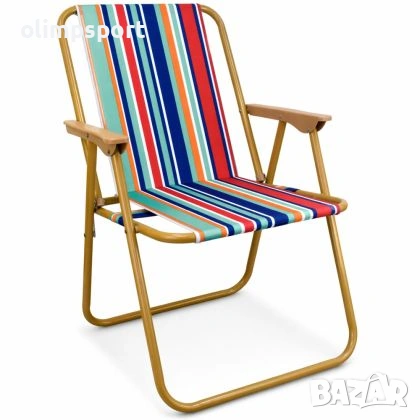 Сгъваем стол MAX, Изработен от стомана и плат Oxford, Дизайн 2 /60020202/ 