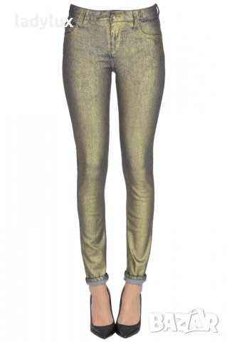 Liu Jo, metallic effect, Style Comfort, Оригинал, Размер 26. Код 1806, снимка 15 - Дънки - 37083705