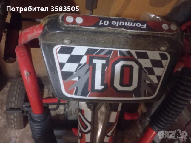 Детска количка-картинг F1, снимка 2 - Детски велосипеди, триколки и коли - 54273513