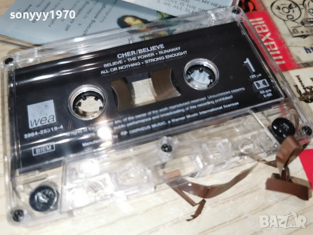 CHER-ORIGINAL TAPE 1904261024H2E6R, снимка 5 - Аудио касети - 54242518