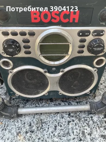 Радио Bosch строително, снимка 6 - Радиокасетофони, транзистори - 55778917