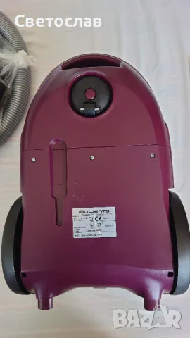 Нова прахосмукачка Rowenta RO3969EA, с торба, 750W, 3л. капацитет на торбата, енергиен клас A, бордо, снимка 6 - Прахосмукачки - 49966820