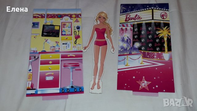 Barbie dress up with magnets, снимка 3 - Кукли - 31458967