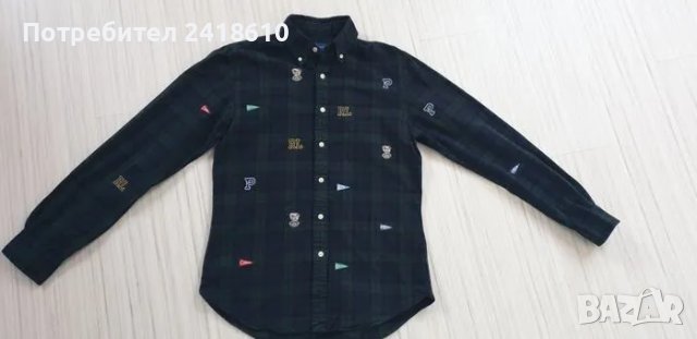 POLO Ralph Lauren Slim Fit Plaid Oxford Cotton Mens Size M ОРИГИНАЛ! Мъжка Риза!, снимка 5 - Ризи - 47894632