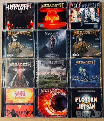 Megadeth - Nuclear Assault - Flotsam and Jetsam 