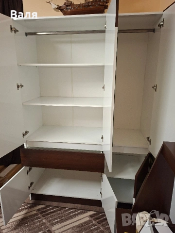 гардероб лео1 и лео2, снимка 3 - Гардероби - 53364077