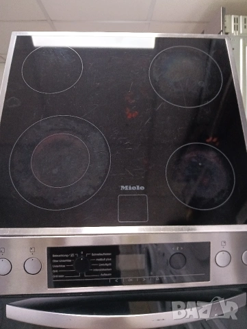 Иноксова печка за вграждане Миеле Miele с керамичен плот Made in Germany с две години гаранция!, снимка 2 - Печки, фурни - 54297747
