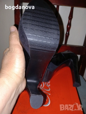 Нови елегантни обувки на ток, 39 номер, снимка 6 - Дамски елегантни обувки - 54038249