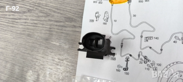 A2215450628**Нова част**NEU**MERCEDES-BENZ**W 221**БУКСА ЗА ПРЕДЕН АМОРТИСЬОР**, снимка 6 - Части - 52076351