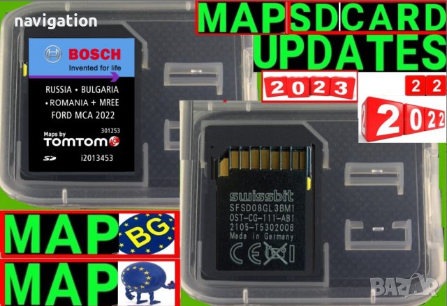 🚘🚘🚘 🇧🇬 2023 FORD MCA навигация ъпдейт ФОРД Mondeo/Kuga/S-Max/Galaxy/Focus СД карта SD card, снимка 5 - Аксесоари и консумативи - 29772856