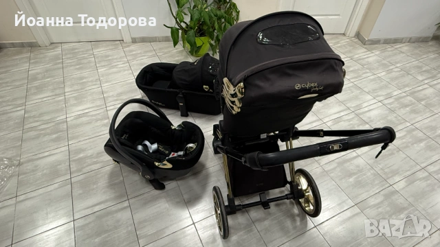 CYBEX Priam Platinum от Jeremy Scott, снимка 4 - Детски колички - 53986635