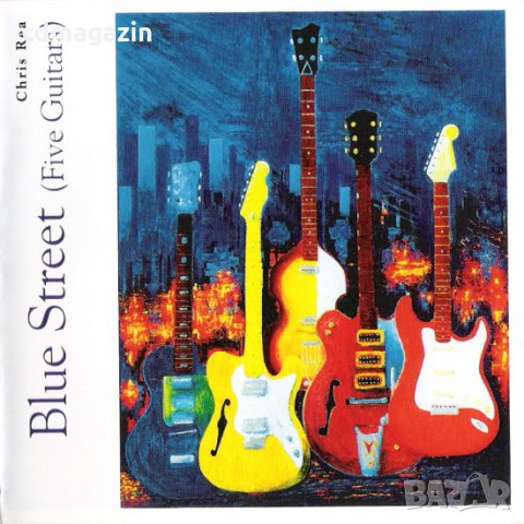 Компакт дискове CD Chris Rea ‎– Blue Street (Five Guitars), снимка 1 - CD дискове - 35192767