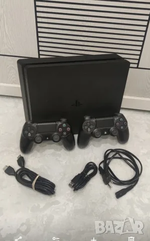 PS4-Slim-1 Tb+2 Джойстикa+120 Игри