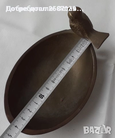 Врабчета: врабче птица фигура, статуетка, врабец, метал, отварачка и пепелник антика, снимка 4 - Статуетки - 42267512