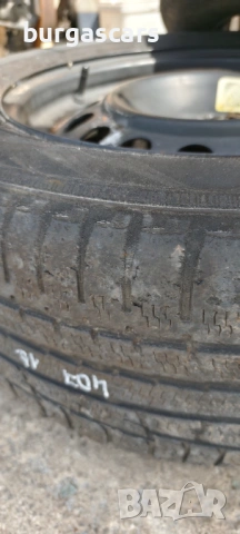 Желязна джанта с гума 16 Peugeot 407, снимка 3 - Части - 54218888